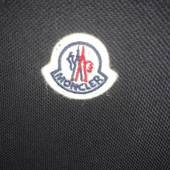 New Black Moncler Polo Shirt - Picture 2 of 3